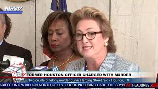 FELONY CHARGE Former Houston officers charged for deaths in Harding street raid [upl. by Aniez482]