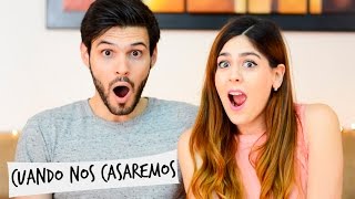 ¿CUÁNDO NOS CASAMOS FECHA DE LA BODA  PreguntaleaGrisyCharly  GRIS Y CHARLY [upl. by Ahsenrac]