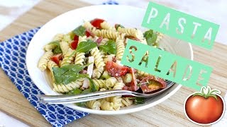 PASTASALADE MET GEROOKTE KIP  LEKKER EN SIMPEL [upl. by Joellen]