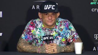 UFC 269 Dustin Poirier PostFight Press Conference [upl. by Toney294]