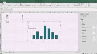 Adding horizontallyaligned yaxis titles to charts in Excel 2016 [upl. by Gairc]