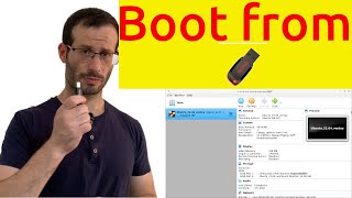 How to boot From A USB Flash Drive in Virtualbox [upl. by Hadleigh]