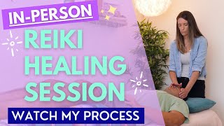 What an inperson Reiki session looks like Full 30minute example [upl. by Nnaacissej405]