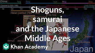 Shoguns samurai and the Japanese Middle Ages  World History  Khan Academy [upl. by Ayat631]