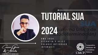 Como utilizar SUA 2024 Tablas Infonavit movimientos afiliatorios y Prima de RT [upl. by Samp]