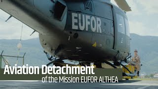 Aviation Detachment of the mission EUFOR [upl. by Earised]