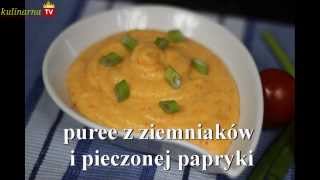 Puree z ziemniaków i pieczonej papryki [upl. by Brandes]