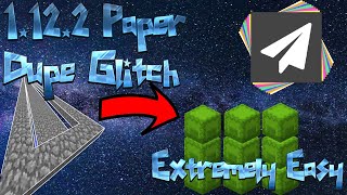 Minecraft Java Multiplayer 1122 PaperMC amp Spigot Dupe Glitch Works On Most 1122 Servers [upl. by Epillihp]