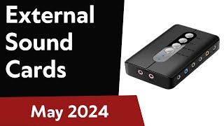 TOP5 Best External Sound Cards 2024 [upl. by Fenton549]