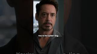 Tony Stark recruits Peter Parker marvel mcu avengerscivilwar avengers ironman spiderman [upl. by Htenek]