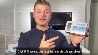 Temp Stick WiFi Temperature and Humidity Sensor  Unboxing and Setup [upl. by Galanti42]