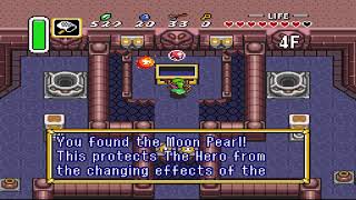 How to get the Moon Pearl item  Zelda A Link to the Past [upl. by Montague391]