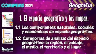 Geografía  Tema 1 al 12  IkniuM COMIPEMS 2024 [upl. by Ander237]