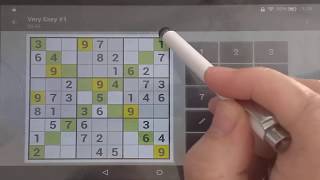 Sudoku Solver  Explained Sudoku X Very Easy to Do 1 [upl. by Aisanat]