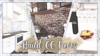 The Sims 4 Build CC Faves  Kitchens  CC LIST [upl. by Wilson]