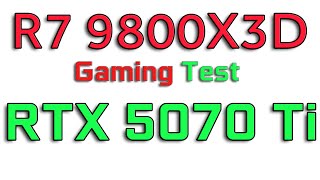 Ryzen 7 9800X3D amp RTX 5070 Ti Gaming Test  Valorant Marvel Rivals COD Apex Legends Fortnite [upl. by Cacilia]