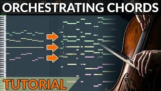 How To Orchestrate A Chord Progression from Piano to Full Orchestra [upl. by Doreen]