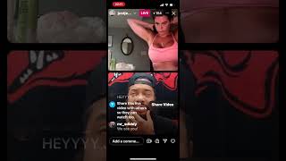 Jemmye Carroll and Brandon Nelson The Challenge All Stars IG LIVE April 18th paramountplus [upl. by Auohp]