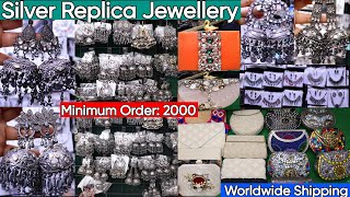 Latest Trending German Silver amp Oxidised Jewellery Collection 2024  Premium Designer Banjara Jewels [upl. by Rebmeced]