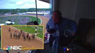 Kentucky Derby 2022 Watch Larry Collmus call Rich Strikes win  NBC Sports [upl. by Majka641]