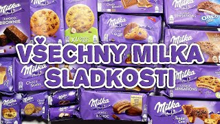 Ochutnávka VŠECH MILKA SLADKOSTÍ [upl. by Elianora259]