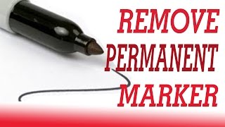 15 Ways To Remove Permanent Marker  How To Remove Permanent Marker [upl. by Eihcra]