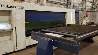 Used Trumpf 1030 Fiber 2014 Fiber Laser Cutting System For Sale [upl. by Jp]