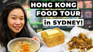 MASSIVE HONG KONG FOOD TOUR in SYDNEY AUSTRALIA Must Visit Sydney Restaurants 悉尼香港美食 [upl. by Rehpotsyrk769]