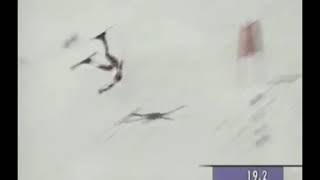 Ski crash Hermann Maier Nagano 1998 [upl. by Coughlin]