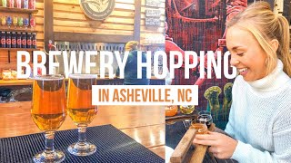 THE BEST BREWERIES IN ASHEVILLE  Brewery Hopping In Asheville North Carolina [upl. by Anna-Maria]