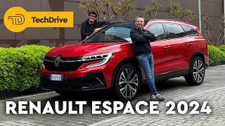 RENAULT ESPACE FULL HYBRID 2024 Test Drive PRO e CONTRO [upl. by Arlin]