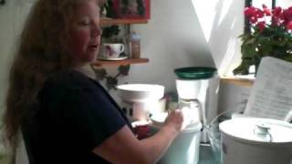 18 Making Fresh Ground Whole Wheat Bread [upl. by Doner]