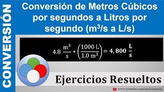 Convertir de m3s a Ls [upl. by Marfe249]