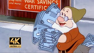 Seven Wise Dwarfs — Disney WWII cartoon restored [upl. by Hurty]