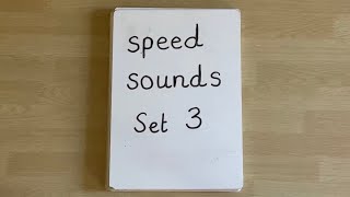 Set 3 Speed Sounds Flashcards for Reception and Year 1 [upl. by Talia]