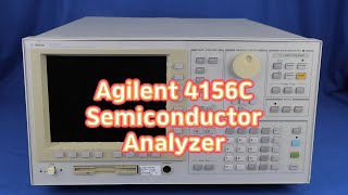 Agilent 4156C Semiconductor Analyzer [upl. by Naesar]