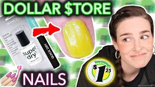 Dollar Store Nail Art Challenged when the taco doesnt dry [upl. by Schlenger]