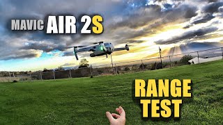 DJI Mavic Air 2S Range Test  How Far Will it Go Exploring Hidden Features [upl. by Yragerg]