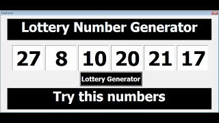 VBA Excel Lottery Numbers Generator Tutorial [upl. by Ansela]