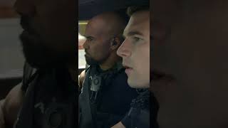 Hondo Chases Suspects on Foot SWAT ShemarMoore AlexRussell [upl. by Ahsehyt]