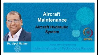 Lecture 03 Aircraft Hydraulic System [upl. by Margaux]