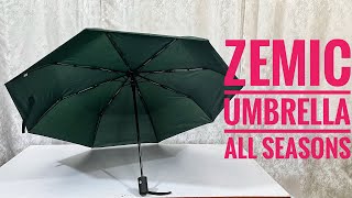 ZEMIC AUTO OPEN AND CLOSE ALL SEASONS UMBRELLA [upl. by Mcdonald134]