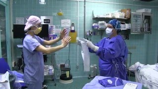 Sterile Gloving Clinical Nursing Skills  LevelUpRN [upl. by Joelie829]