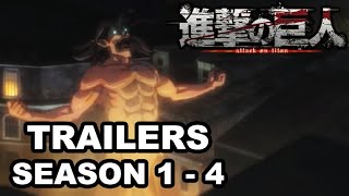 Ataque a los titanes 2ª Temporada  Primer Trailer Español [upl. by Suez]