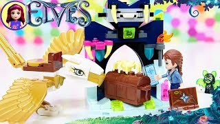 LEGO Elves Emily amp the Eagle Getaway Build Review Silly Play Kids Toys [upl. by Gwenore]