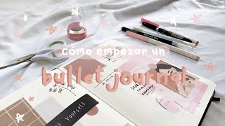 cómo empezar un bullet journal  bullet journal para principiantes [upl. by Nolan]