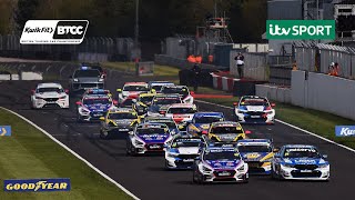 Round 2 in 110 seconds  Donington Park  BTCC 2024 [upl. by Zabrina]