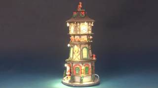 Lemax  Christmas Clock Tower 45735 [upl. by Ishii953]