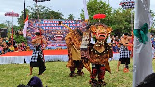 Bapang Barong BrLet Festival Ngelawang Porsenides Desa Taro 2024 [upl. by Gollin400]