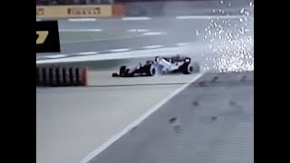 Romain Grosjean crash bahrain 2020 [upl. by Fannie731]